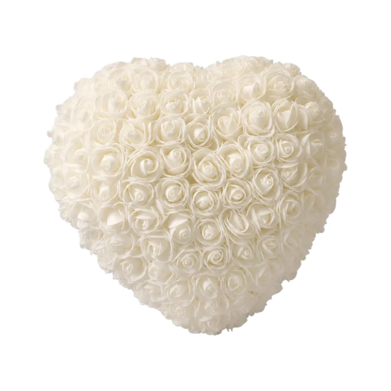 Rozen Hart Wit XL