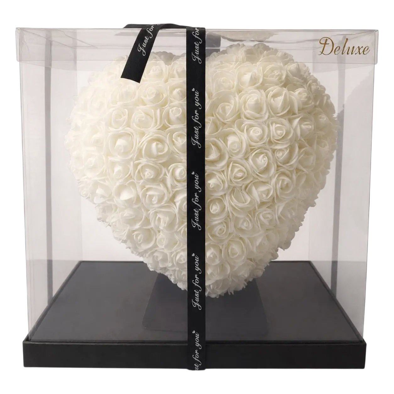 Rozen Hart Wit XL