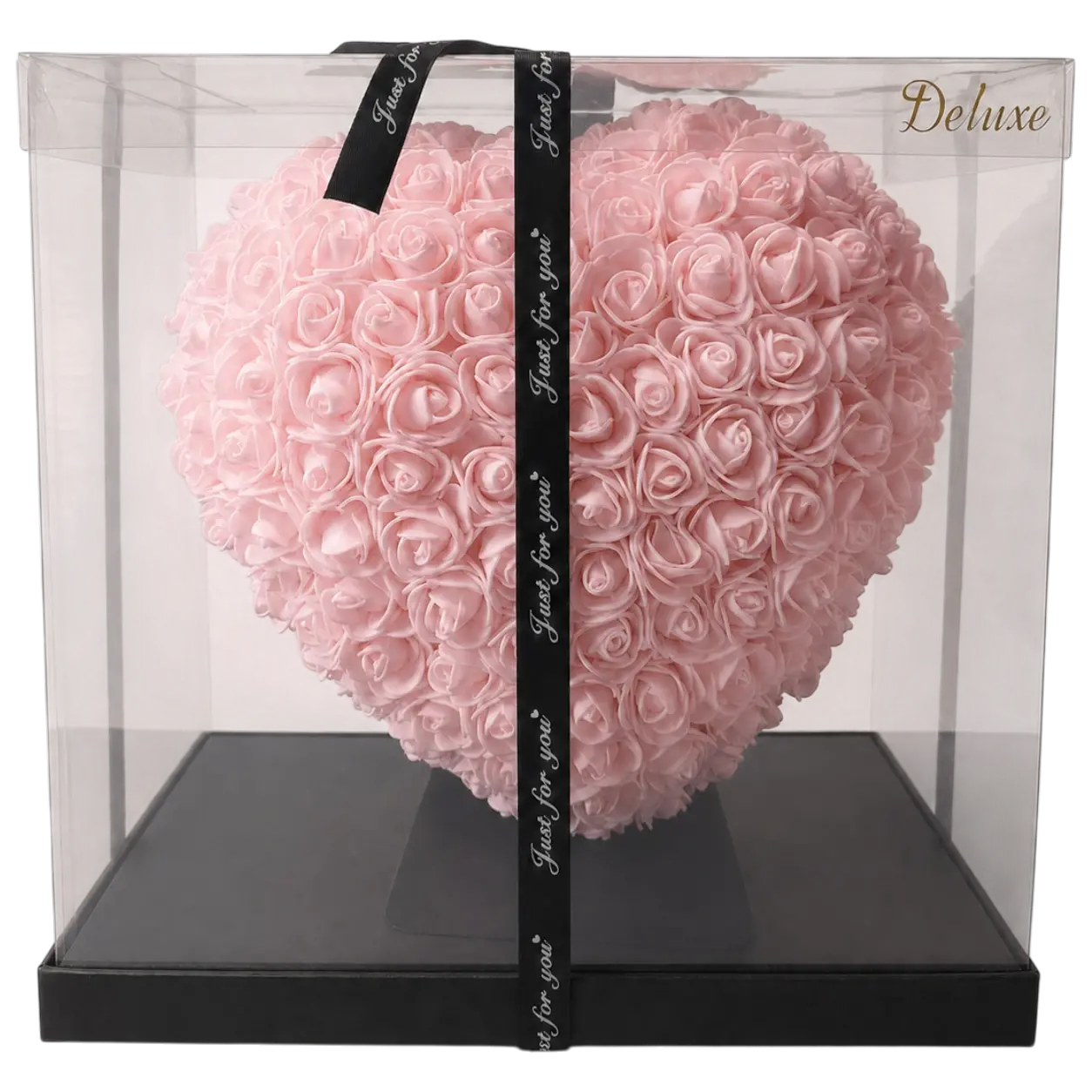 Roze hart XL