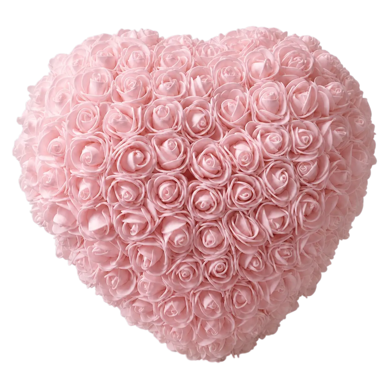 Roze hart XL