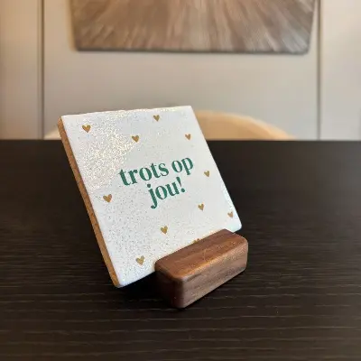 Tegeltje Trots op jou 