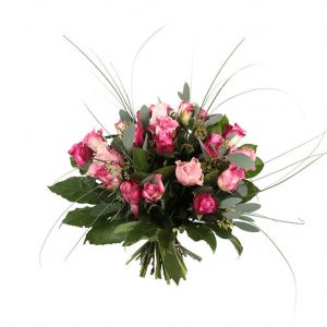 Gemengde roze rozen | Boeket bezorgen | Uwbloemenman.nl